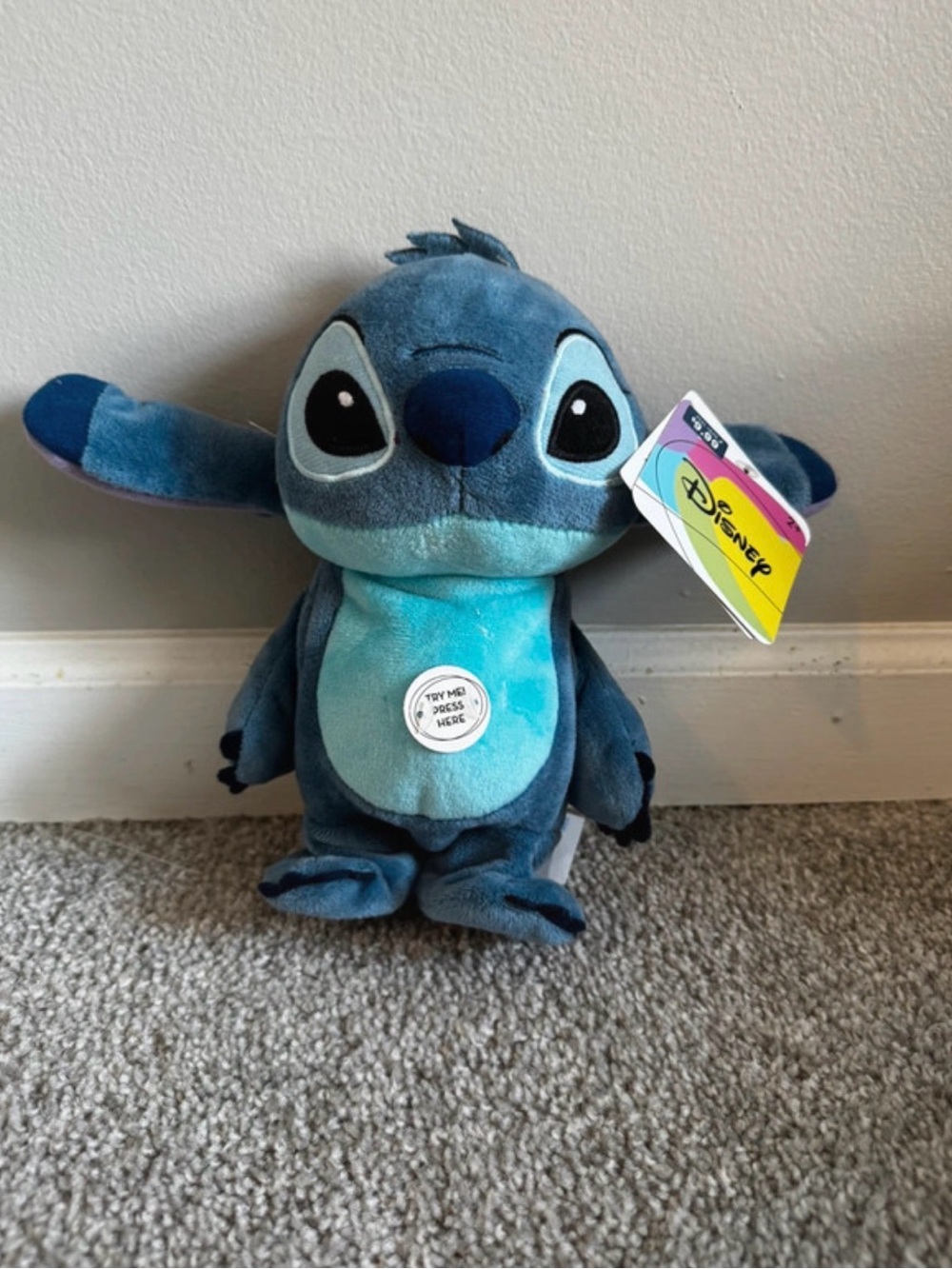 Disney Stitch Walking Talking 9" Animated Plush Toy
